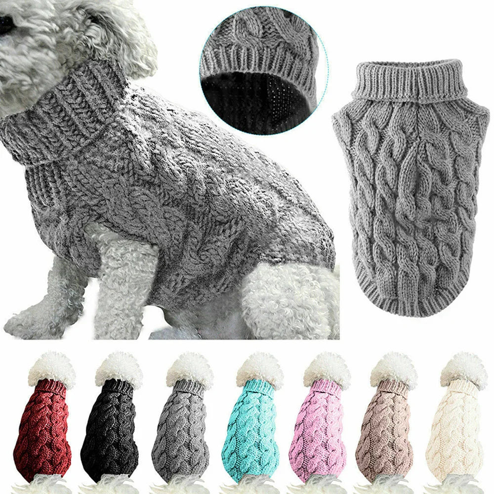 Cozy Knitted Dog Sweater
