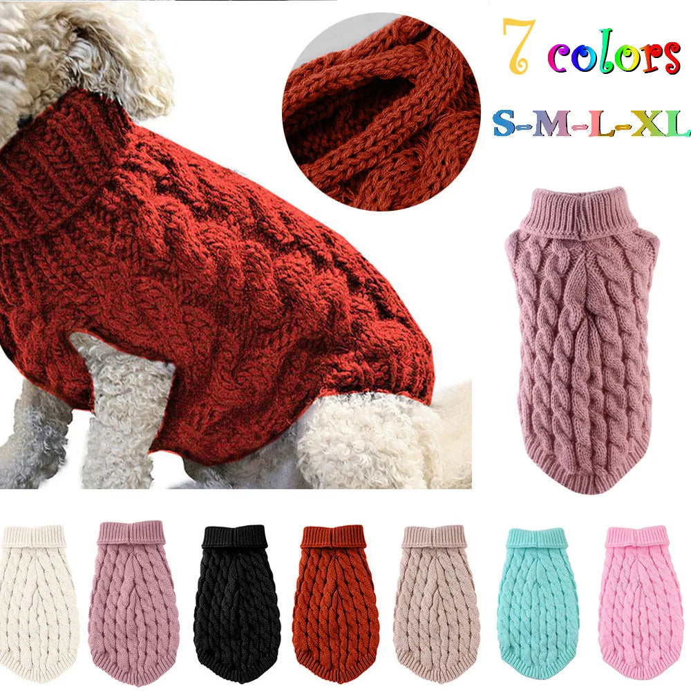 Cozy Knitted Dog Sweater
